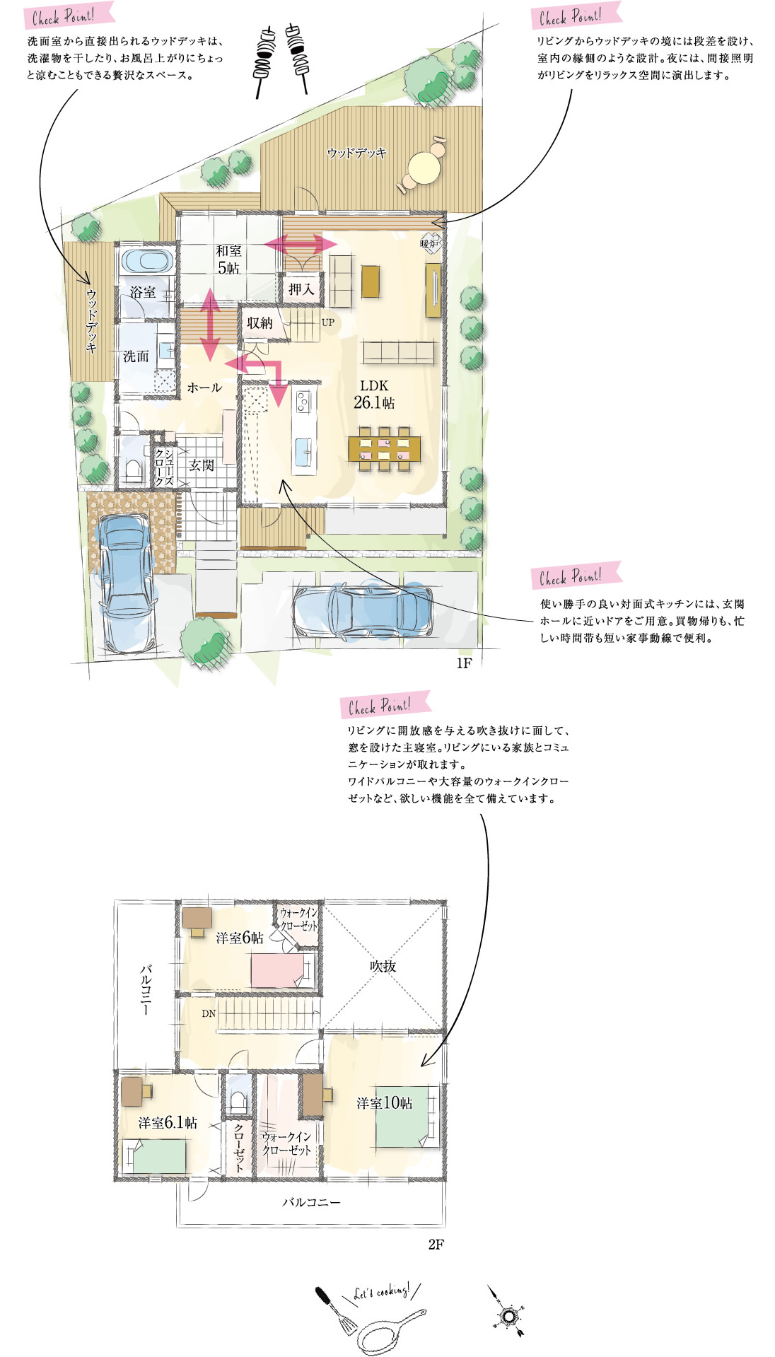 モデルハウスB 間取り図