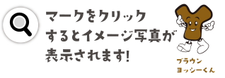 マークをクリックするとイメージ写真が表示されます!